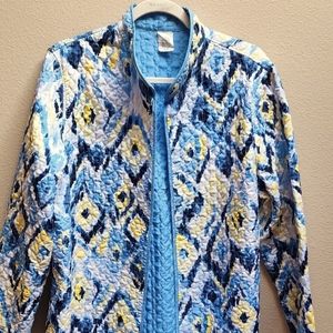 Sz 16 Reversible Light Jacket by Alfred Dunner